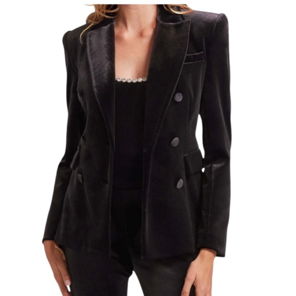 ♥️ Generation Love Arielle Velvet Blazer S ♥️ - Picture 5 of 13